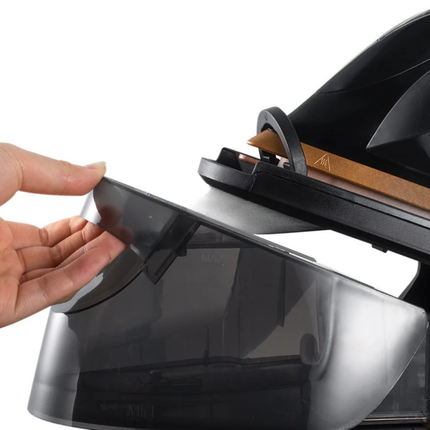 Wired Handheld Clothes Steamer Iron with Ceramic Soleplate for Home and Travel Use