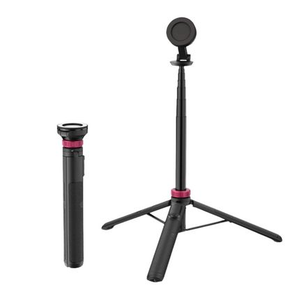 2 in 1 Phone Tripod Selfie Stick Extendable 1.53m with Bluetooth Remote