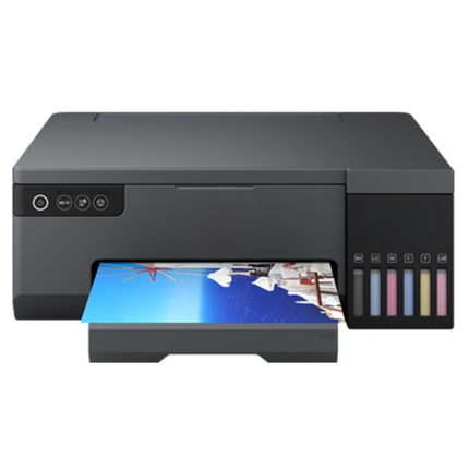 Compact 6-Color Inkjet Photo Printer with Continuous Ink Supply System USB Connectivity