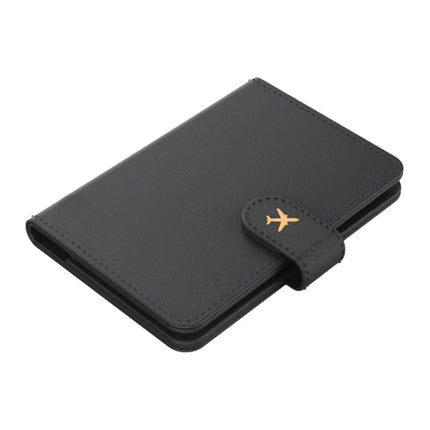 Compact Water-Resistant Travel Document Organizer with Hidden Tracker Slot