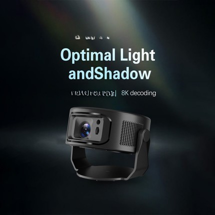 Portable Android 14 WiFi Projector H726 720P LED Home Theater 35–135 inch Display