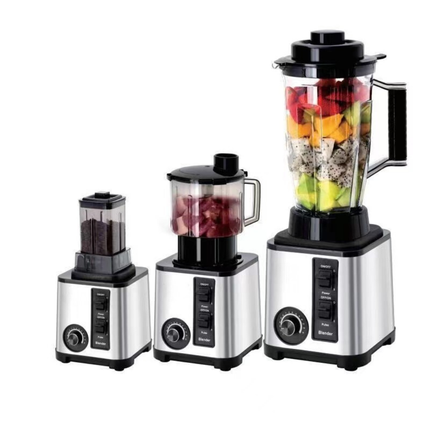 Professional 8-in-1 Electric Food Processor & Blender Set with 2L Bowl