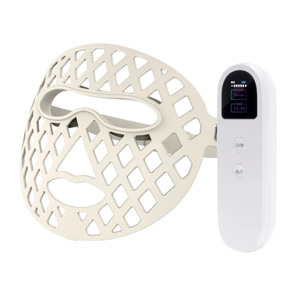 Rechargeable LED Face Mask Silicone Multi Light Relaxation for Radiant Skin