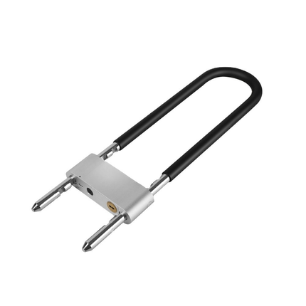 Smart U-Shaped Fingerprint U Lock with Bluetooth App and Emergency Power Supply