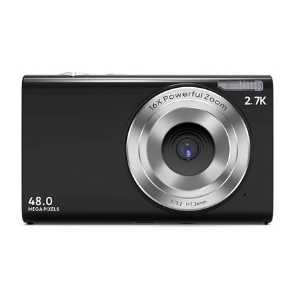 Portable 48MP Digital Camera with 4K Video, 16x Zoom and 2.88" IPS Display
