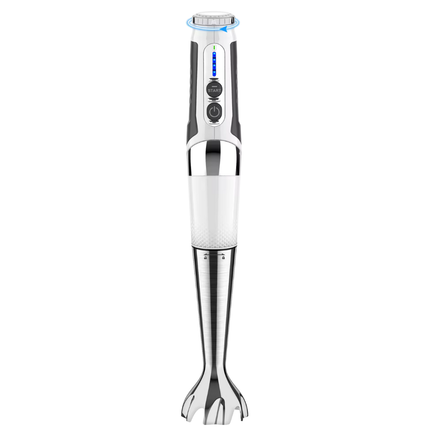 Cordless USB Rechargeable Hand Blender with 21 Speeds and Multi-Angle Head