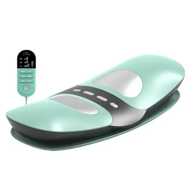 Electric Waist Massager for Back Relief Vibration Heat Airbag Relaxation for Home Office Travel