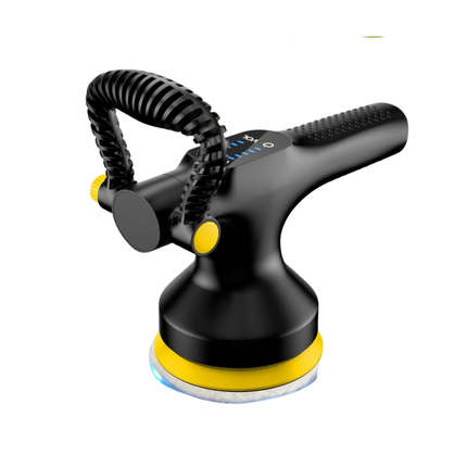 Cordless 12V Car Buffer Polisher 5 Inch Pad 2000mAh Battery 60 Min Use Black