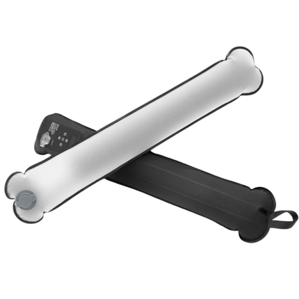 Portable Rechargeable Inflatable LED Tube Light 12W Bi-Colour 2700–6500K Dimmable Photo Video Lighting