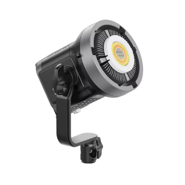 Portable 120W RGB COB Studio Light with Wireless App Control, 2700K–6500K Dimmable Video Light