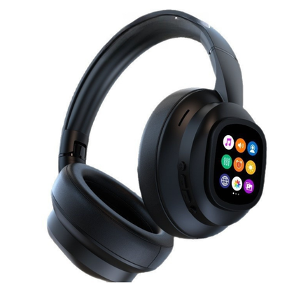 Clip-On Open Ear Bluetooth 5.4 Headphones with Smart LED Charging Case for Sports & Calls