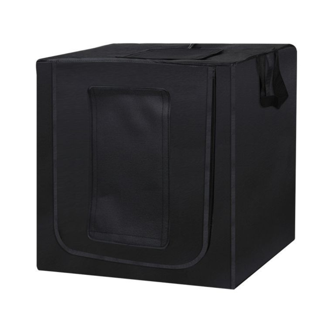 80cm Foldable LED Photo Light Box Studio Tent 80W 8500LM with Three Backdrops