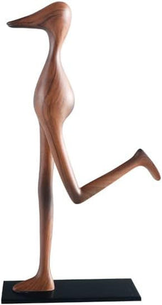 Modern Abstract Resin Decorative Sculpture Pointed Mouth Artistic Home Office Accent 33cm