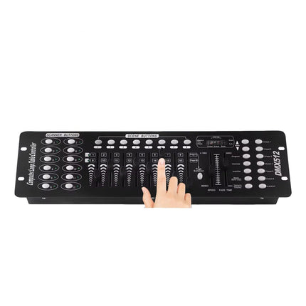 192 Channel DMX Lighting Controller with 12 Fixture Control and Programmable Scenes