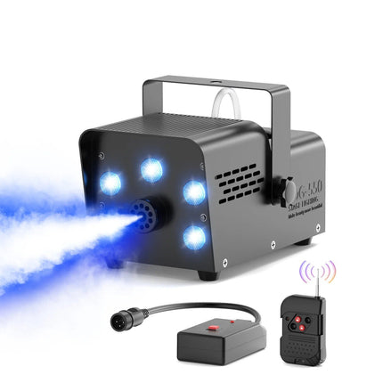 500W Colour-Changing LED Fog Machine with Remote Control for Parties & Stage Effects