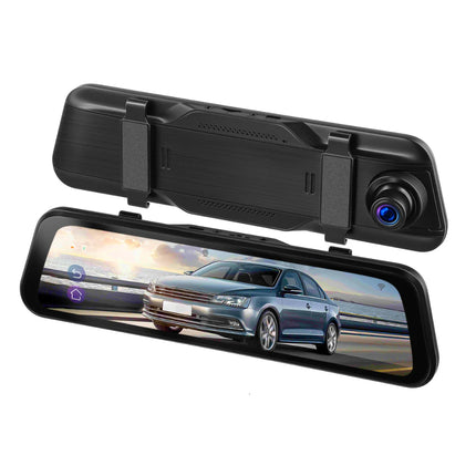 Advanced Touchscreen Rearview Mirror Camera with Triple Lens 2K Recording System