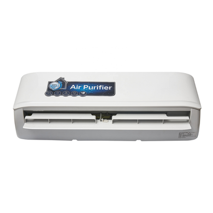 Wall-Mounted UV & Ion Air Purifier for Large Rooms with Remote Control, 40–60m² Coverage