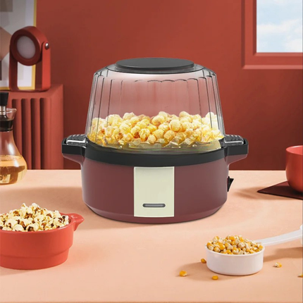 700W Household Electric Popcorn Machine Compact Automatic Home Use