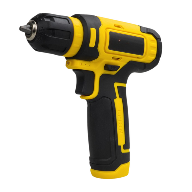 Compact 8V Cordless Drill Driver with Metal Gears, 15Nm Torque, 0–600RPM for DIY & Woodwork