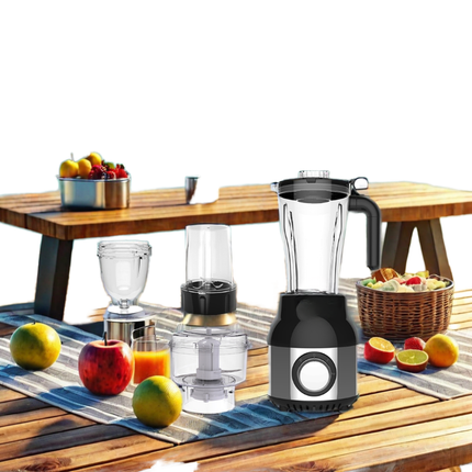 Multifunctional 3-in-1 Juicer Blender Smoothie Maker 1.5L 350W Variable Speed