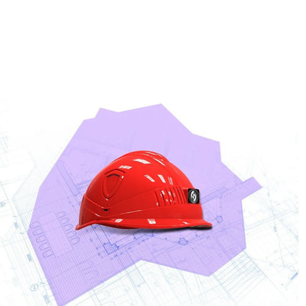 Industrial 4G Connected Safety Helmet with GPS Tracking & Emergency Alert Features