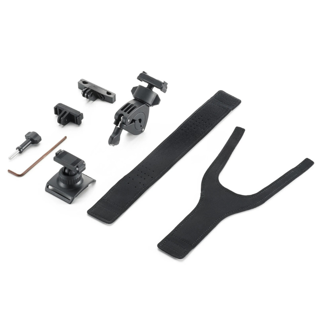 Multi-Purpose Cycling Camera Mount Kit with Seat Rail Mount and Quick-Release Adapter