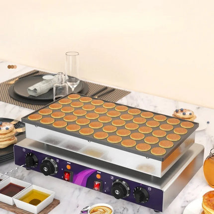 Professional 50-Cavity Electric Baking Maker for Mini Cakes, Waffles & Desserts