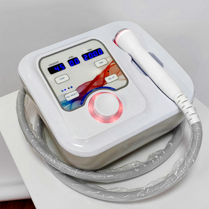 Rechargeable Handheld Facial Care Device Hot Cold Mode Red Blue Light Skin Wellness Tool