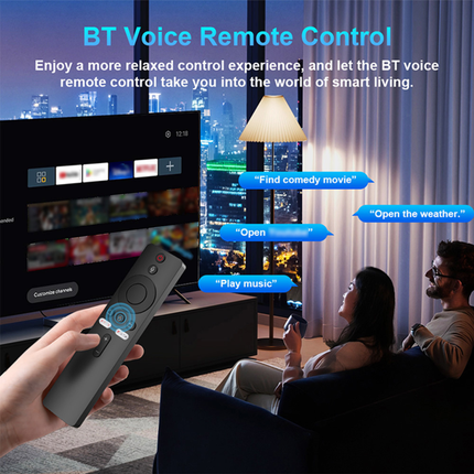 Android 14 Smart TV Box with Chip, 2GB RAM, 16GB Storage, Dual WiFi