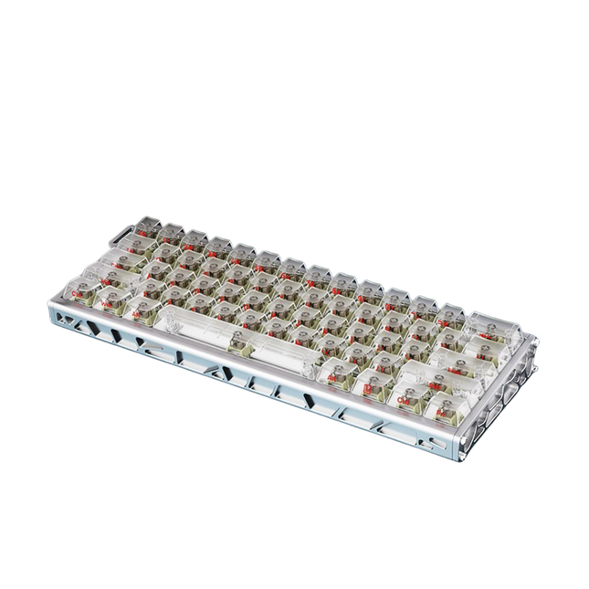 Heavy Duty RGB Wired Gaming Keyboard Fast Response Rate Aluminum Body