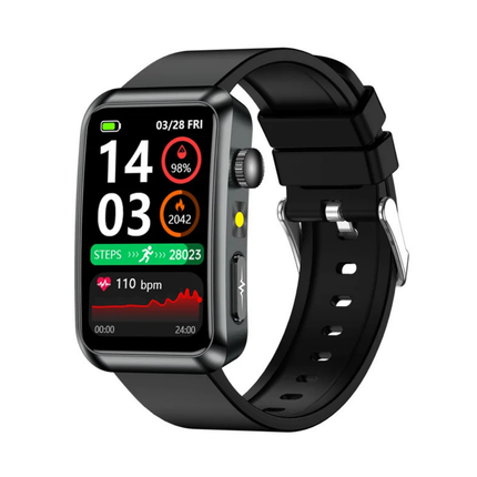 Portable Smart Watch with IP68 Waterproof Design and 1.57" Display 250mAh