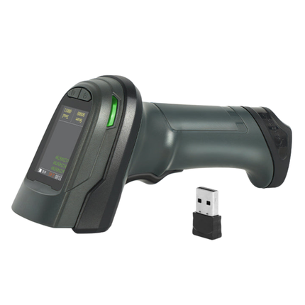 Cordless 2D Barcode Scanner with Smart Auto Reading Technology