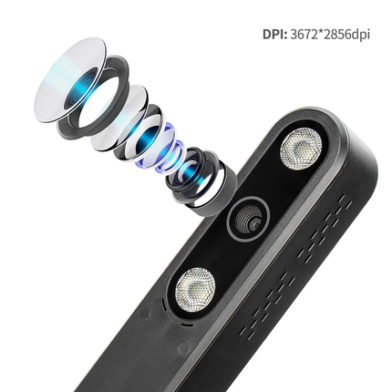USB Portable Scanner for Photos, Documents & Films – 18MP High-Resolution, OCR-Enabled, USB-Powered