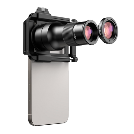Dual-Purpose Smartphone Zoom & Close-Up Camera Lens Attachment