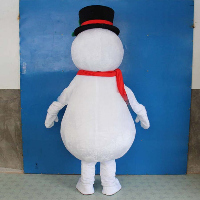 Professional Adult Snowman Mascot Costume – Holiday Party & Event Cartoon Character Outfit