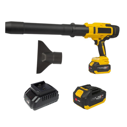 Portable 21V Cordless Electric Air Blower – High-Pressure Turbo Fan, Brushless Motor, 50mm Outlet