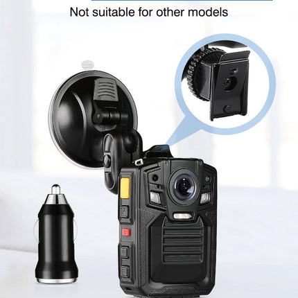 2-in-1 Car Suction Mount & Charger for HD66-02/D7 Body Camera