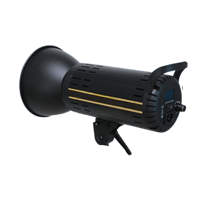 300W High-Output COB LED Video Light with Dual Control and Aluminium Body