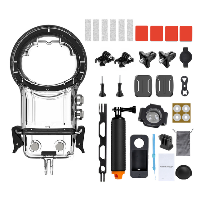 32-Piece Adventure Mounting & Underwater Protection Kit Compatible with X3