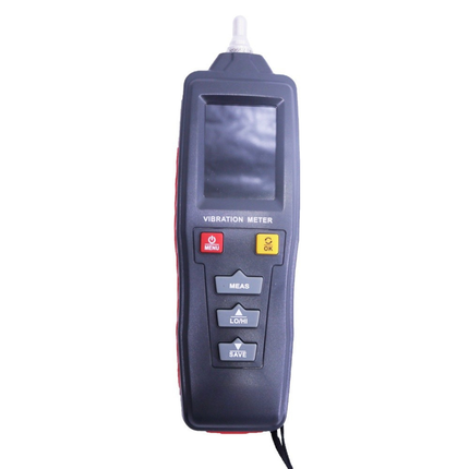 Handheld Machine Vibration Analyzer with Multi-Mode Measurement and Backlit Display