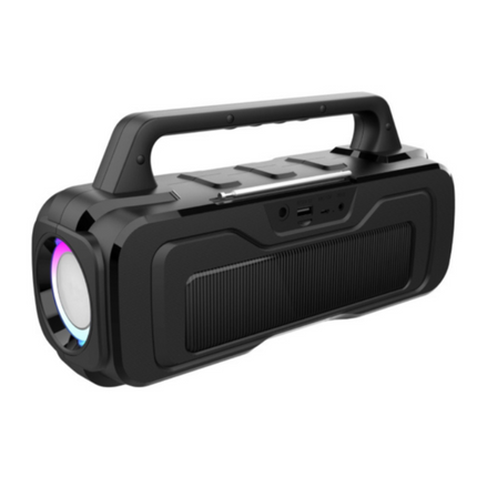 Cordless Bluetooth Speaker 10W Dual Stereo 7200mAh Long-Lasting Battery AUX, USB & TF Card Support