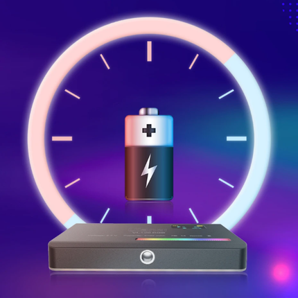 Portable RGB LED Video Light 2500–9000K Rechargeable Pocket Fill Light for Vlogging, Streaming