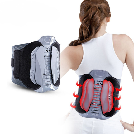Adjustable Back Brace Lumbar Support Belt Elastic Abdominal Wrap for Comfort Relief
