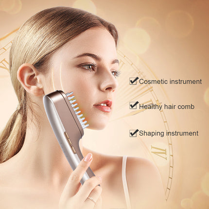 Portable Hair Growth & Facial Toning Device with Multi-Color Light & Wireless Charging