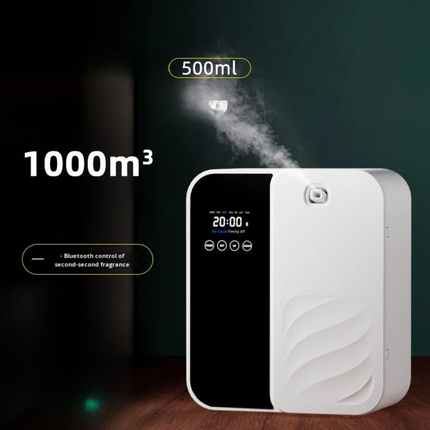 Automatic Perfume Sprayer 500ml Wall Mounted Smart Fragrance Dispenser App Controlled Timer