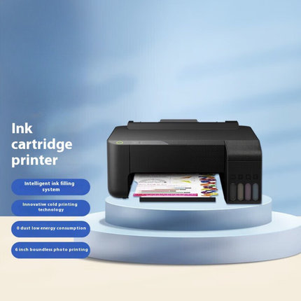 A4 Color Inkjet Printer with USB Connectivity for ID Cards, Business Cards and Food Printing
