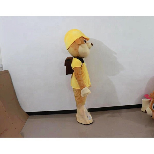 Adult Dog Mascot Costume Full Body Cartoon Patrol Suit Unisex Party Event Outfit