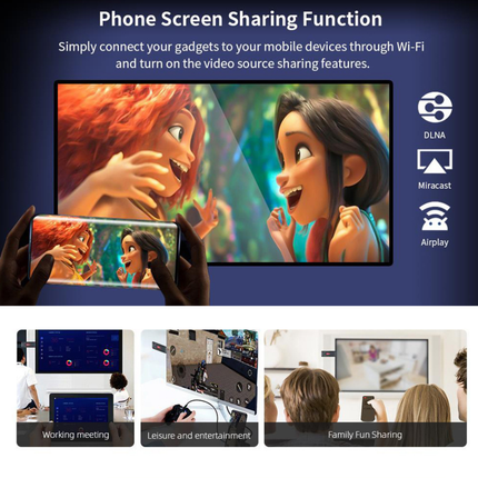 Android 14 TV Box with 2.4G WiFi Streaming Device