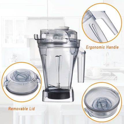 Plastic Blender Kettle Lid Replacement for Juice and Ice Processing Appliances