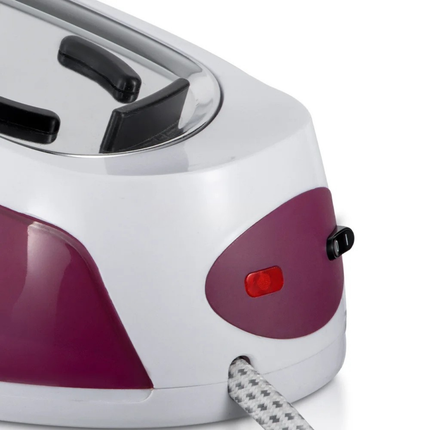 2200W Electric Steam Iron Station with Large Water Tank and Ceramic Coated Soleplate